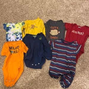 7 18 month body suits